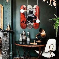 No Future Skateboard Decks by Shephard Fairey