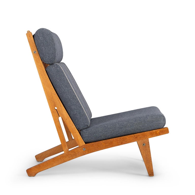 Mid-Century Modern No. GE375 Gentlemen Lounge Chair by Hans J. Wegner for GETAMA, 1960s For Sale