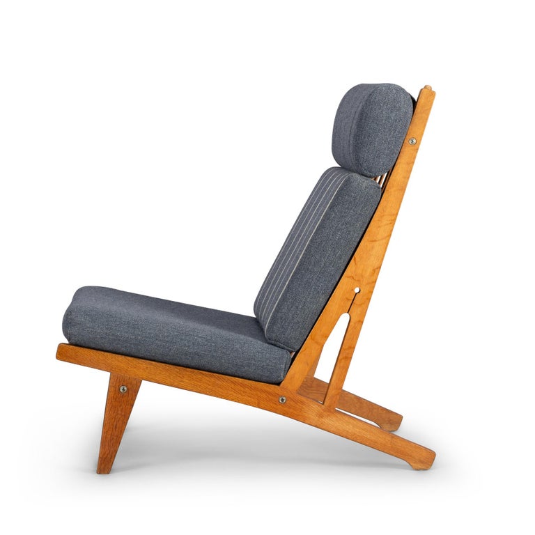Danish No. GE375 Gentlemen Lounge Chair by Hans J. Wegner for GETAMA, 1960s For Sale