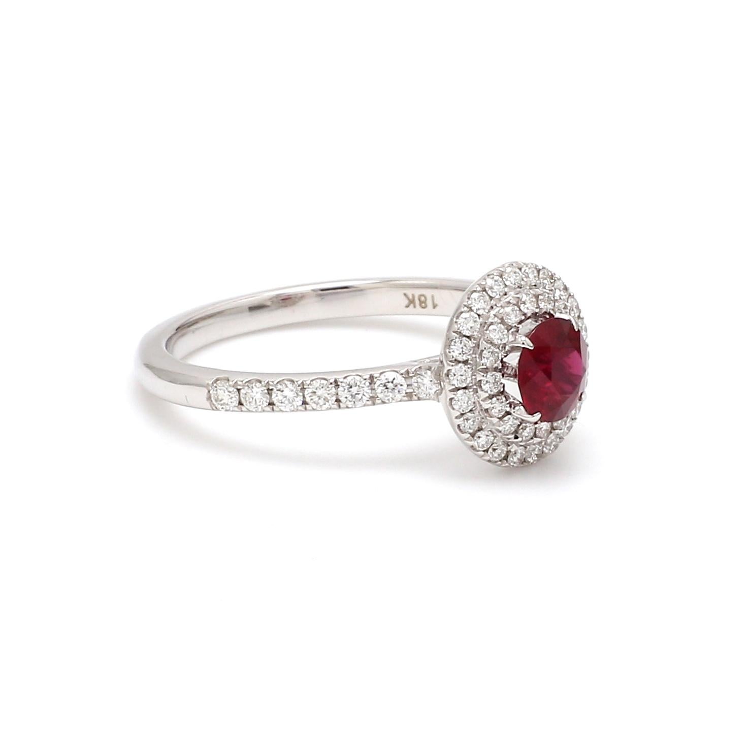 mozambique ruby ring