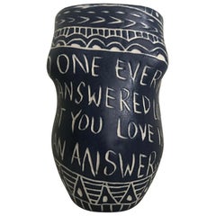 No One Ever Taught You, Carved Porcelain Cup