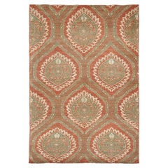 Mehraban Natural Dye Transitional Style Arts and Crafts Rug D5207