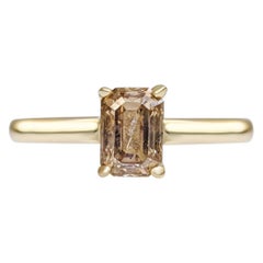 NO RESERVE! 1.00 Carat Fancy Diamonds - 14 kt. Gold - Ring