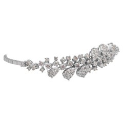 NO RESERVE! - 1.50Ct Fancy Light Pink Diamond Tennis 14K White Gold Bracelet