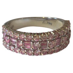 Ct 1, 30 of Pink Diamonds on Ring in Gold