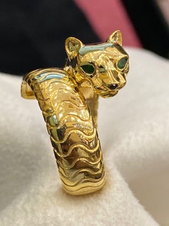 Panther Ring in 18k Gold