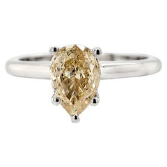 *No Reserve Price* 1.01ct Pear Diamond Ring