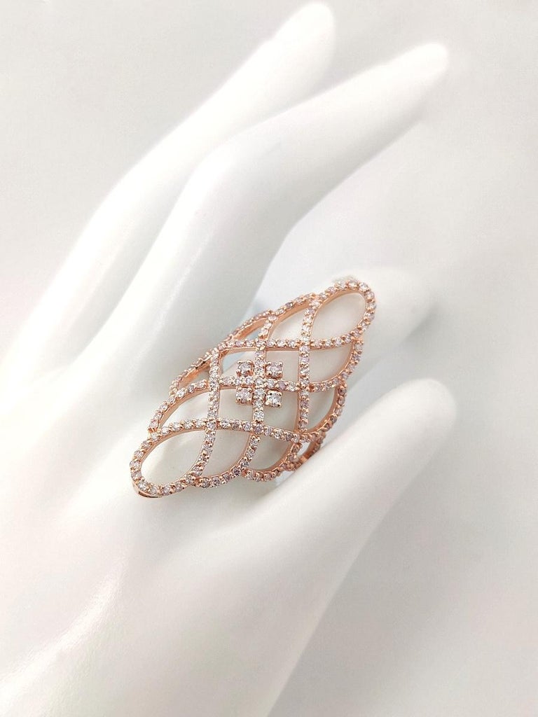 White Gold 2.8ct Diamond Cassia Ring with IGI Certificate main image 0