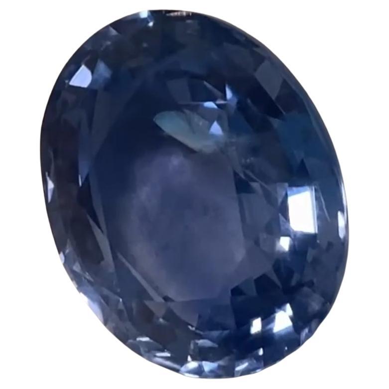 Exceptional Untreated Certified GRS Ct 47, 48 of Burma Sapphire For Sale