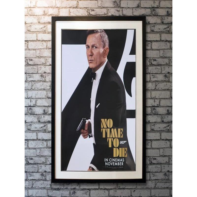 No Time To Die, Unframed Poster, 2021

Original One Sheet (27 X 40 Inches). Withdrawn November advance UK / International one sheet. As a result of the corona virus, the launch of this film was delayed twice, once from April and then again from