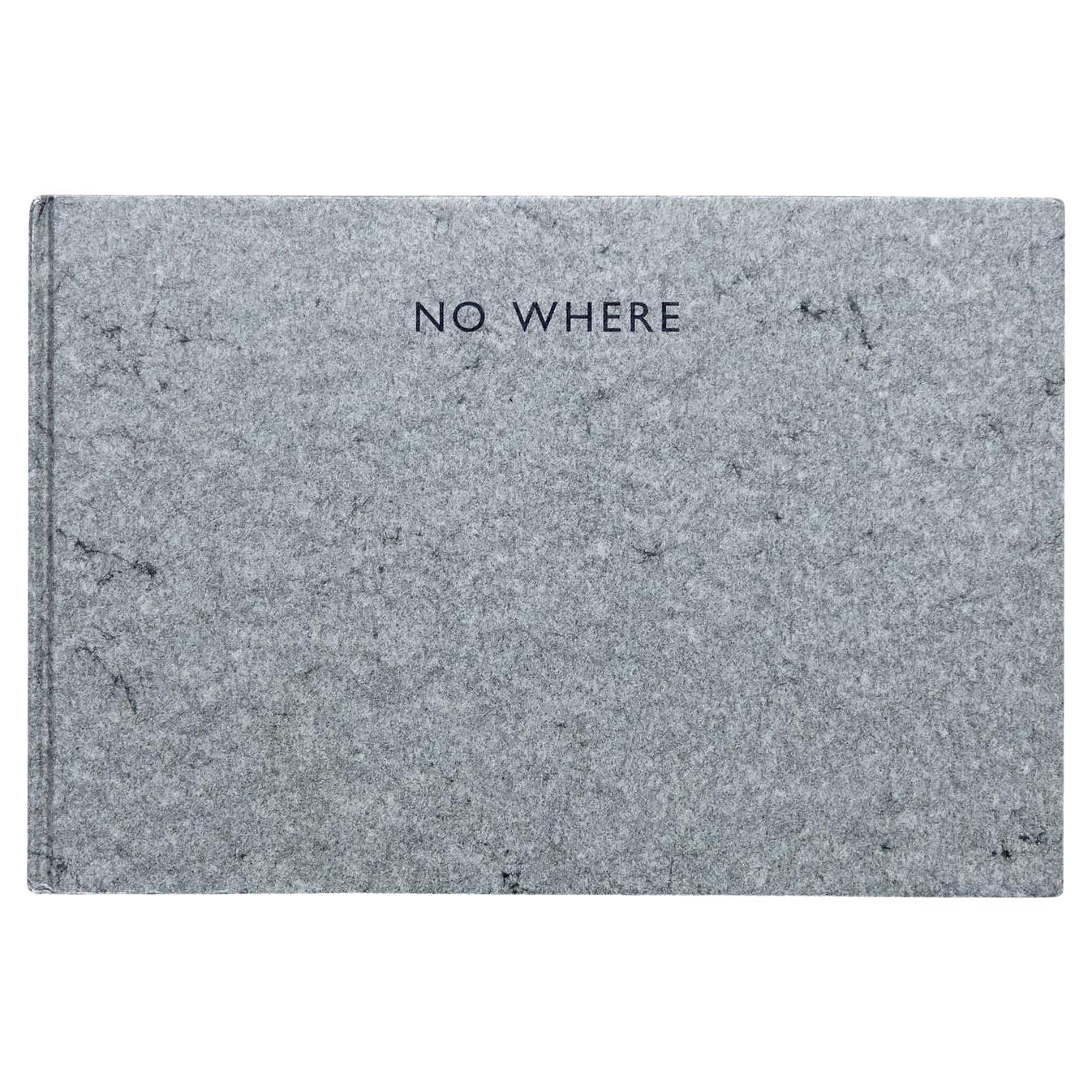 No Where, Richard Long Book Hand Signed For Sale
