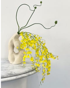 No.000341 Handcrafted Organic Modern Textured White Ceramic Vessel- Lost Quarry