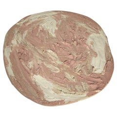 NO.0005 Pink White Multi Painterly Wall Hanging Art Piece