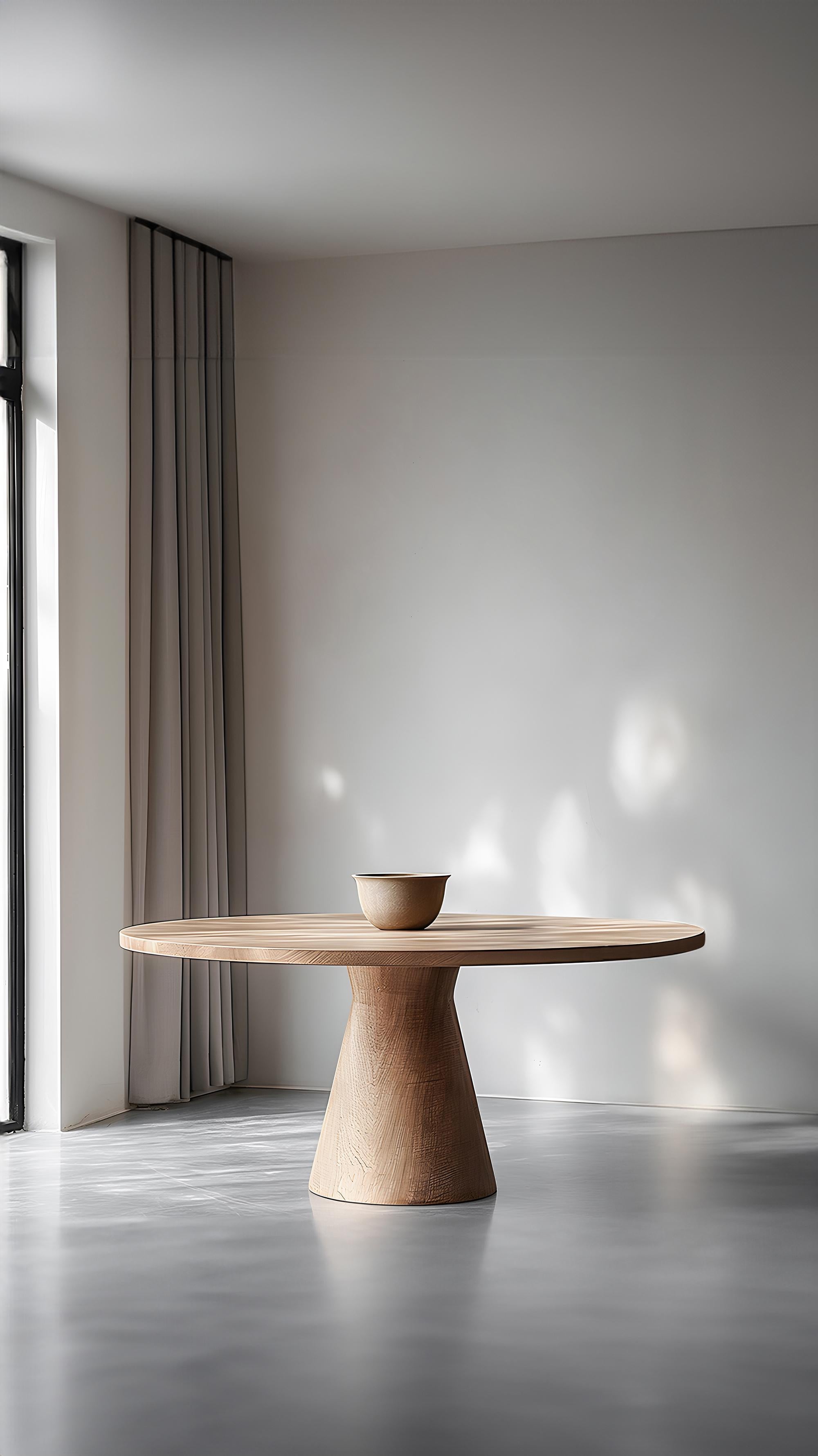 Tables de salle à manger Socle n°01, chef-d'œuvre en bois massif par NONO en vente 3
