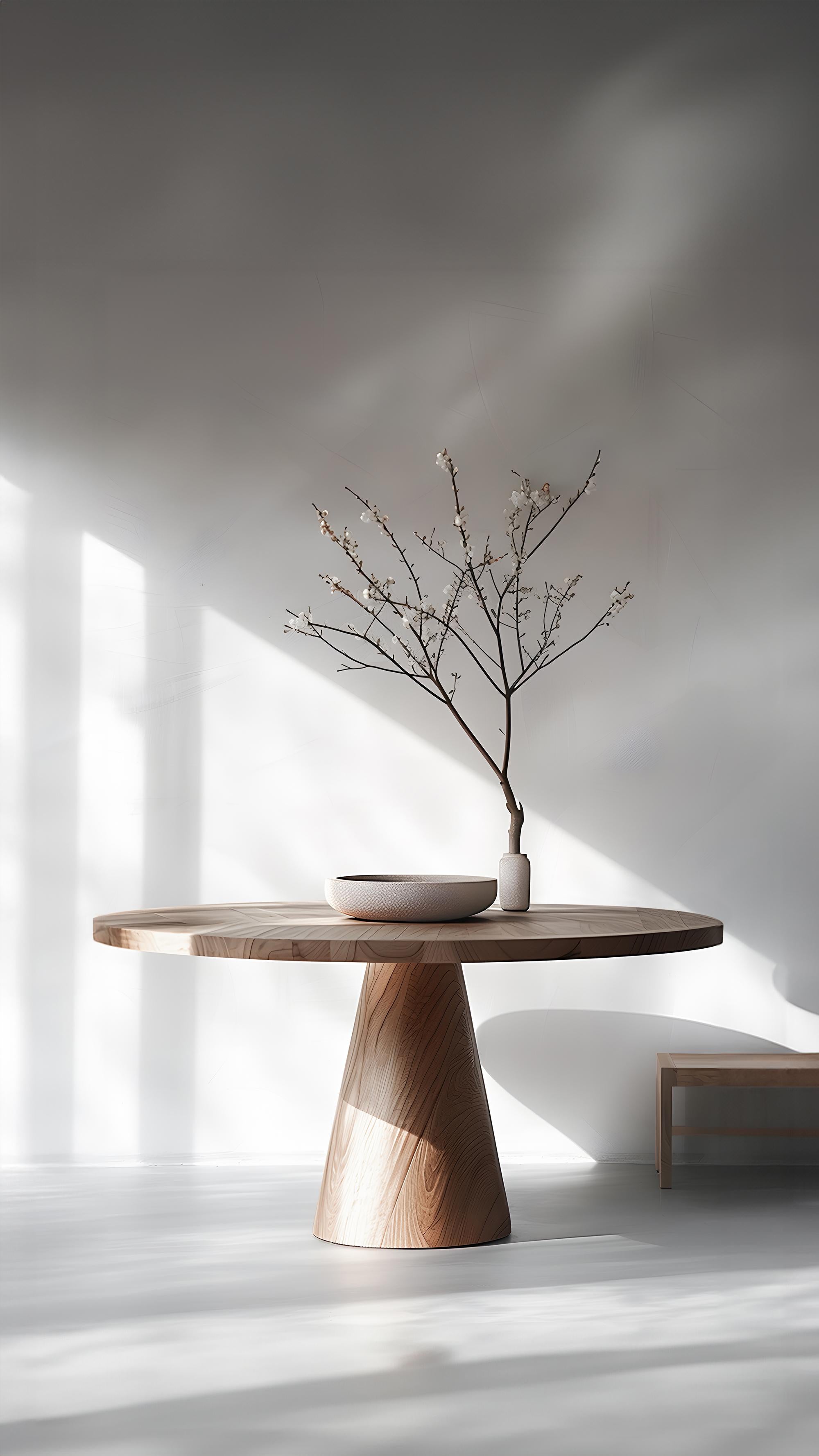 Tables de salle à manger Socle n°01, chef-d'œuvre en bois massif par NONO en vente 1