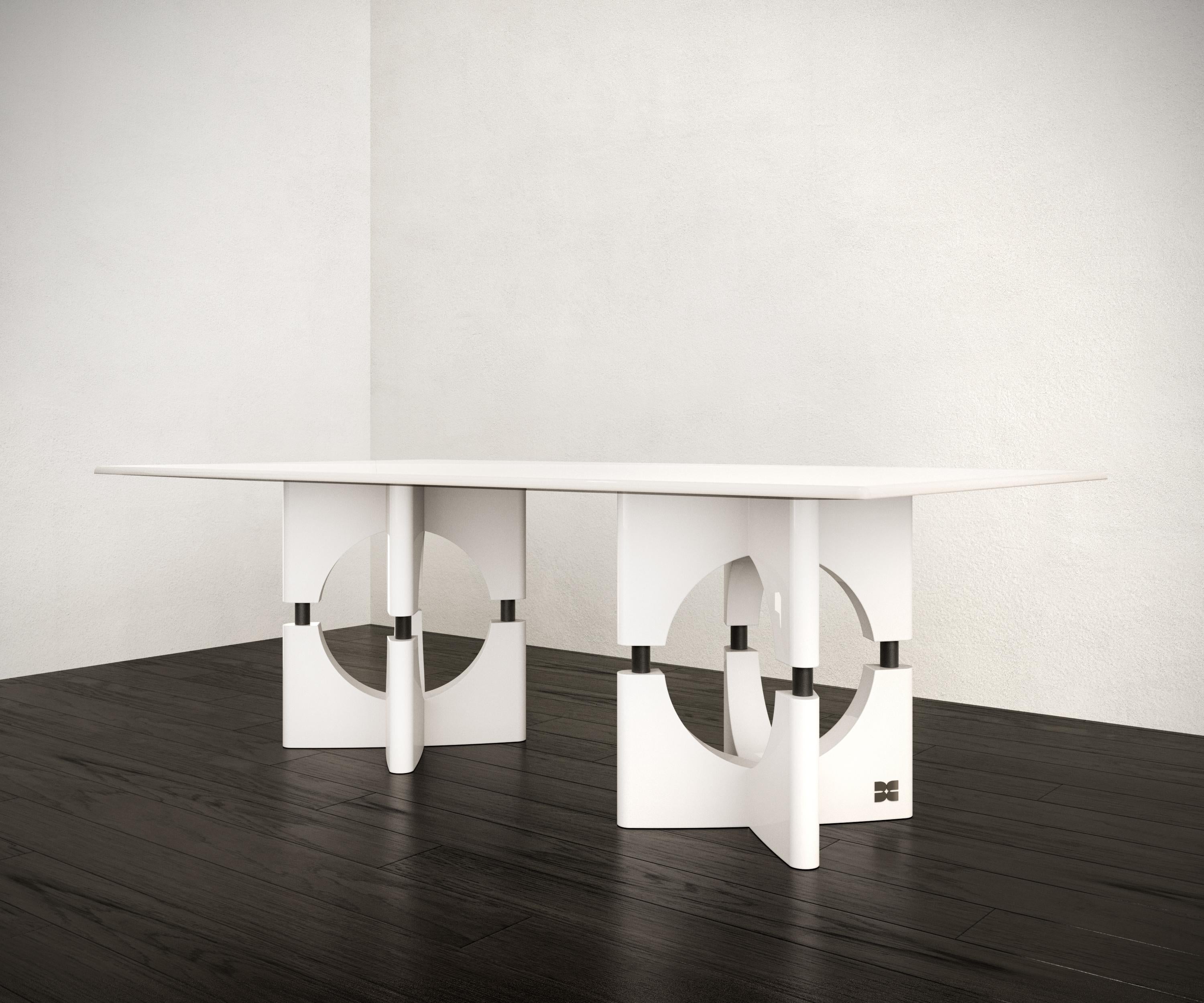 LIMITED EDITION 30
SIGNED, SERIAL NUMBER AND CERTIFICATE OF AUTHENTICITY
GUILTY PLEASURE COLLECTION
YEAR 2024
“Unleash the Timeless Elegance: Experience the Iconic Pantheon Table – Where History Meets Dining”
The Pantheon Table is a striking dining