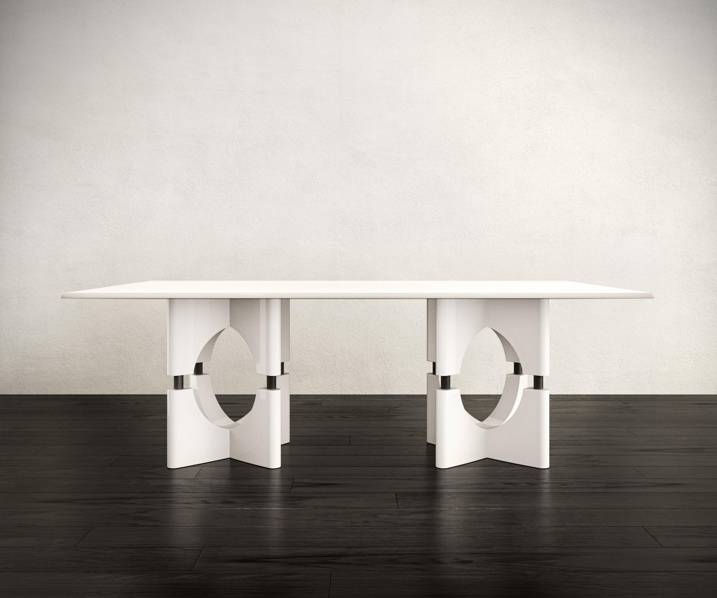 Brushed N.O1 Pantheon Table Type I For Sale