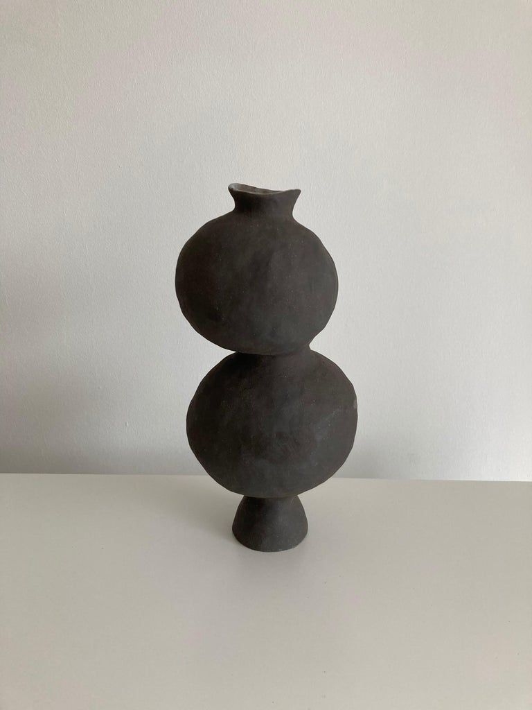 Modern No.100 Stoneware Sculpture, Tonfisk by Ciona Lee For Sale