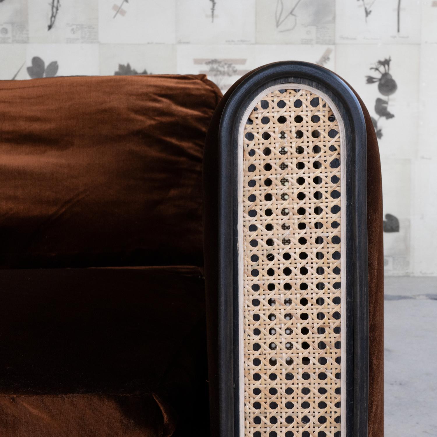 Ebonized Nº105 Couch by Avoirdupois 50%