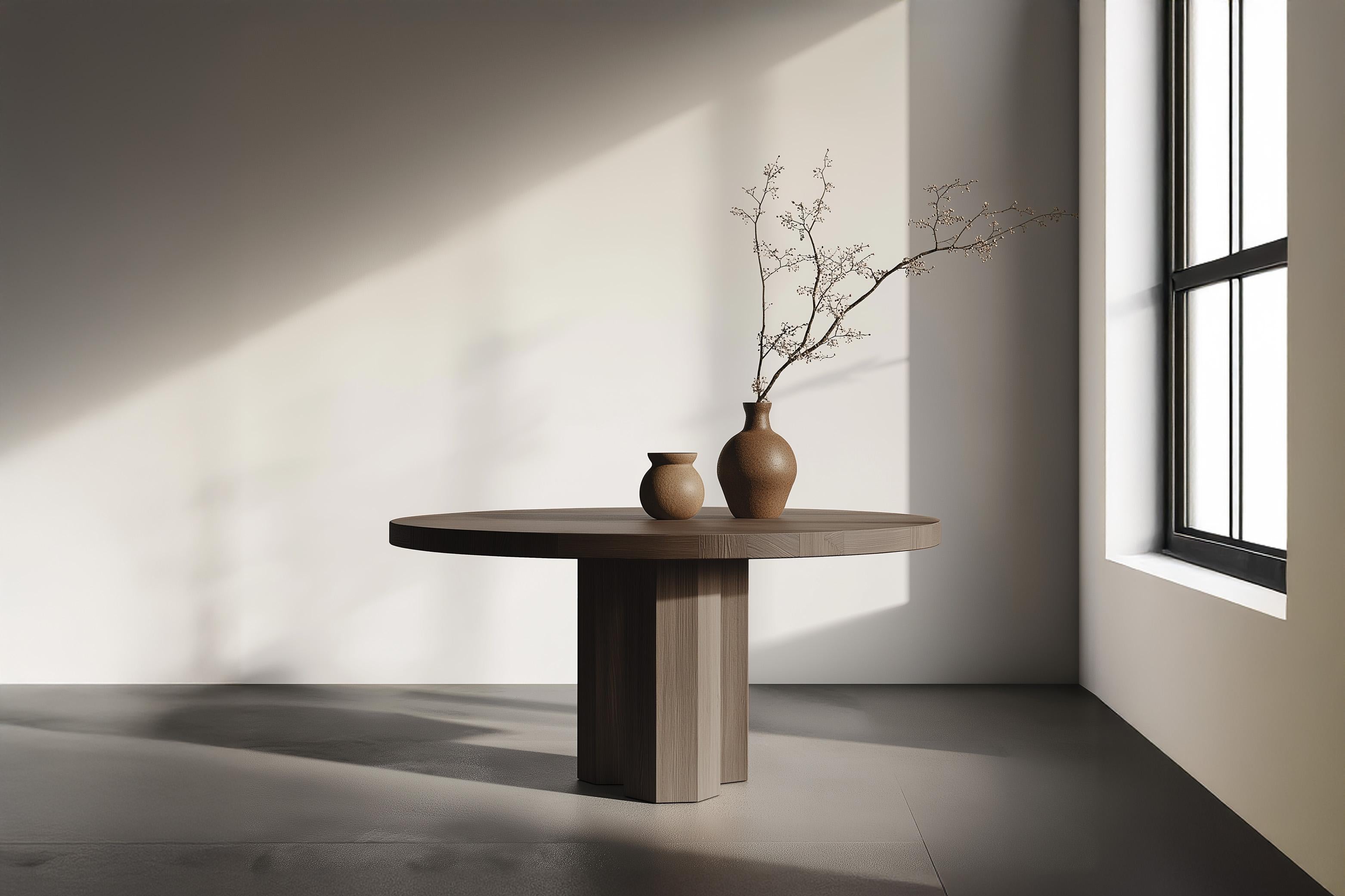 No14 Scarpa Holztisch von NONO - Runde Platte mit anpassbarem Untergestell

---

Mit der Collection'S Scarpa wird eine Hommage an den legendären italienischen Architekten und Designer Carlo Scarpa vorgestellt. Bekannt für seine Beherrschung der