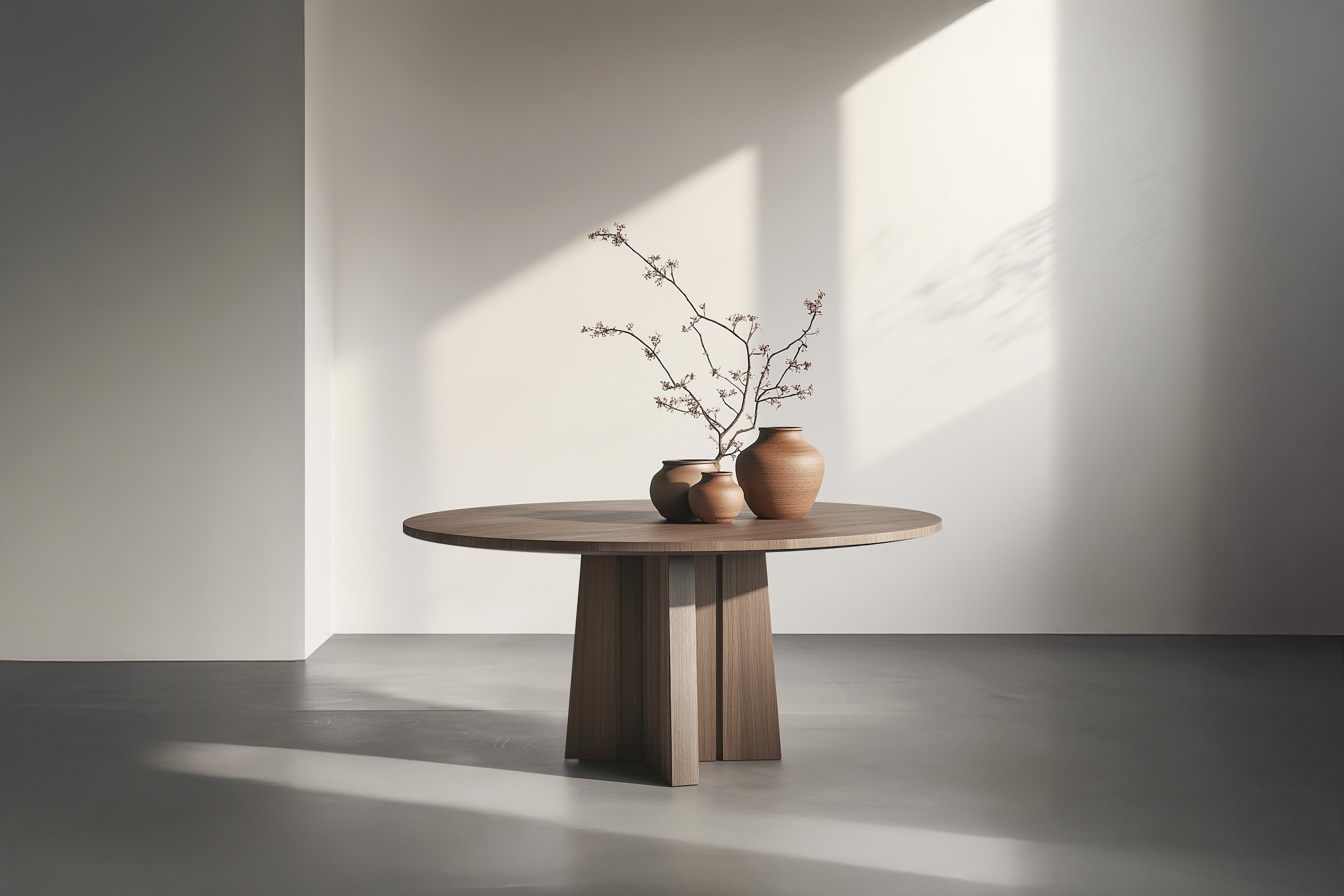 No21 Scarpa Dining Table – Round Top with Sculptural Cylindrical Base by Joel Escalona

———

Introducing the Scarpa Collection, a homage to the legendary Italian architect and designer, Carlo Scarpa. Known for his mastery of materials and precise