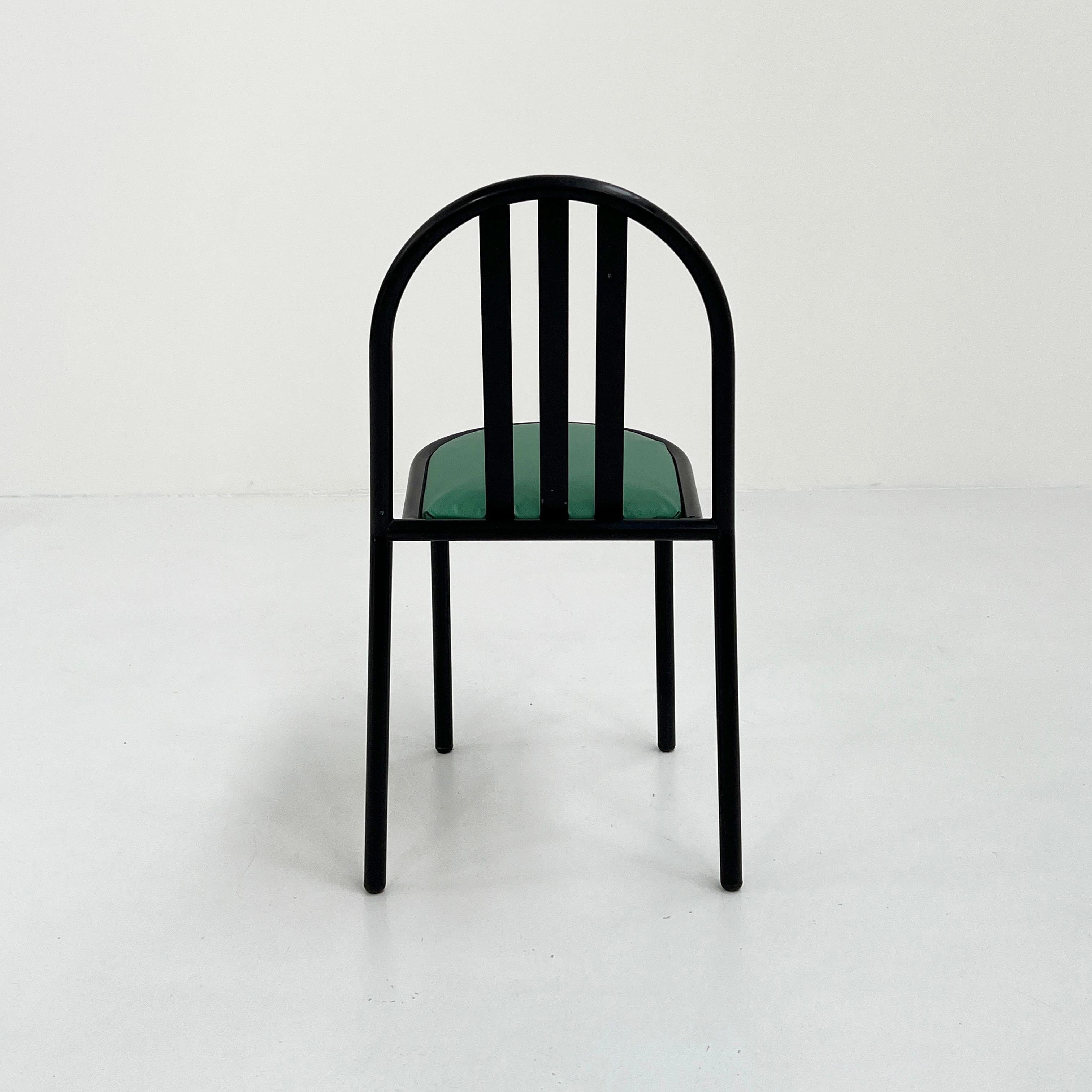 Late 20th Century No.222 Chair with Green Seat by Robert Mallet-Stevens for Pallucco Italia, 1980s
