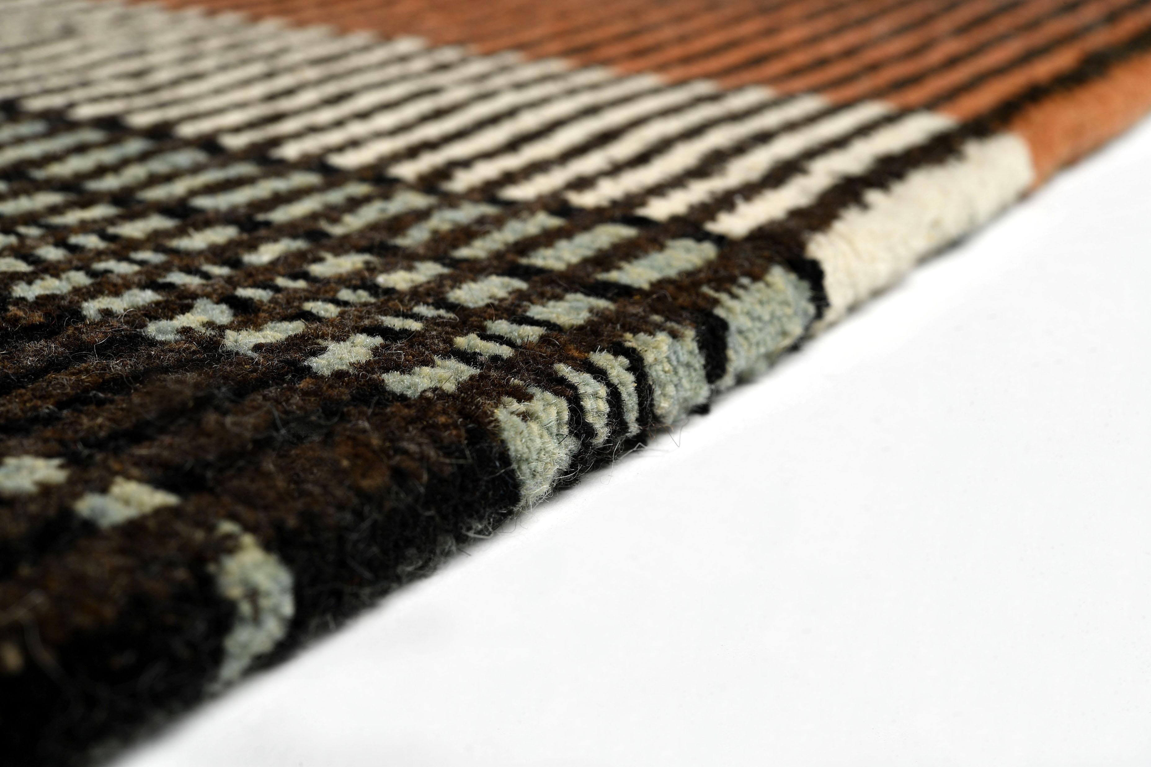 Handgeknüpftes Textilplakat Nr.233 von Lyk Carpet (Postmoderne) im Angebot