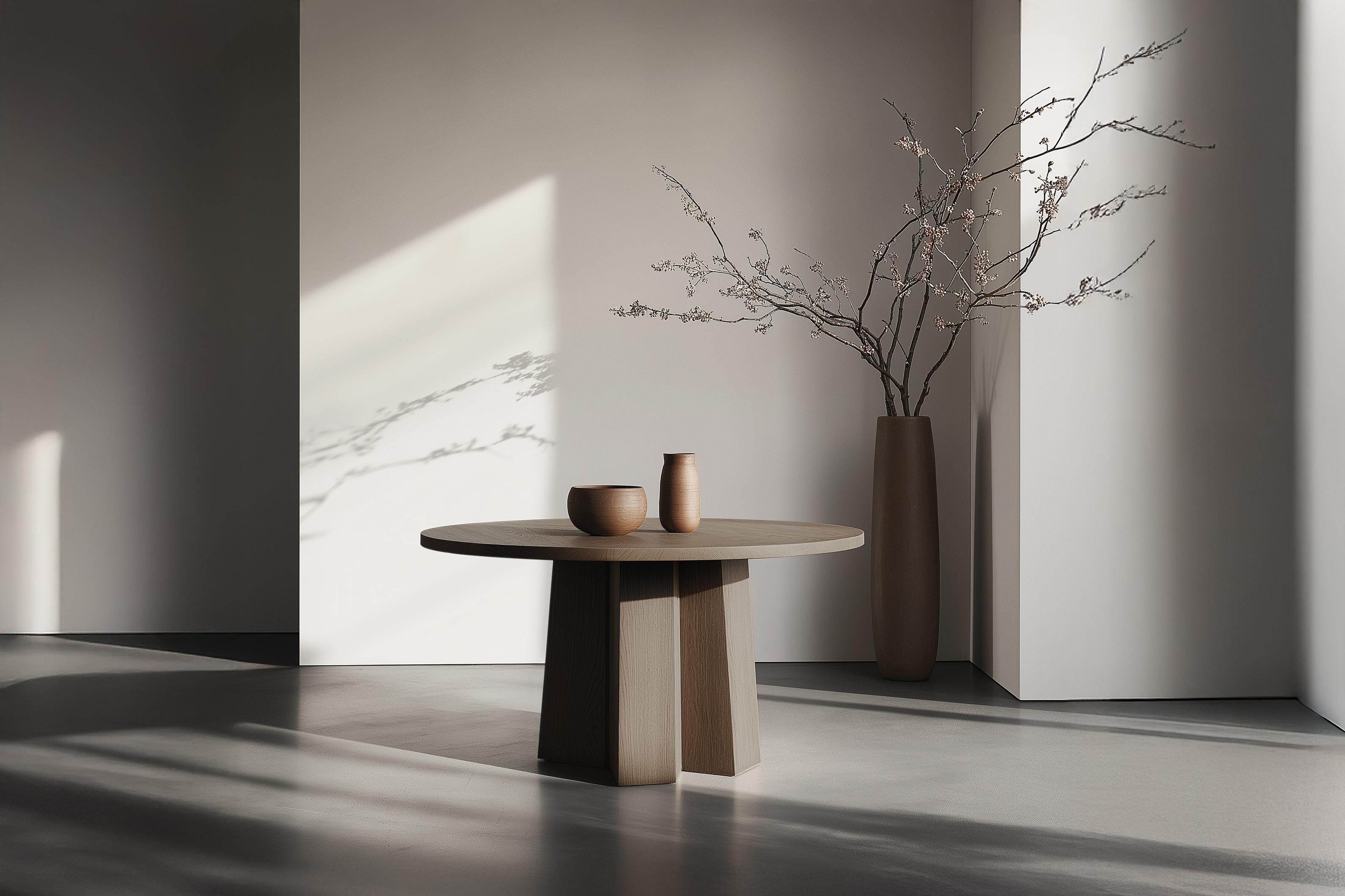 No24 Scarpa Dining Table by NONO – Round Top and Sculptural Solid Wood Base

———

Introducing the Scarpa Collection, a homage to the legendary Italian architect and designer, Carlo Scarpa. Known for his mastery of materials and precise attention to