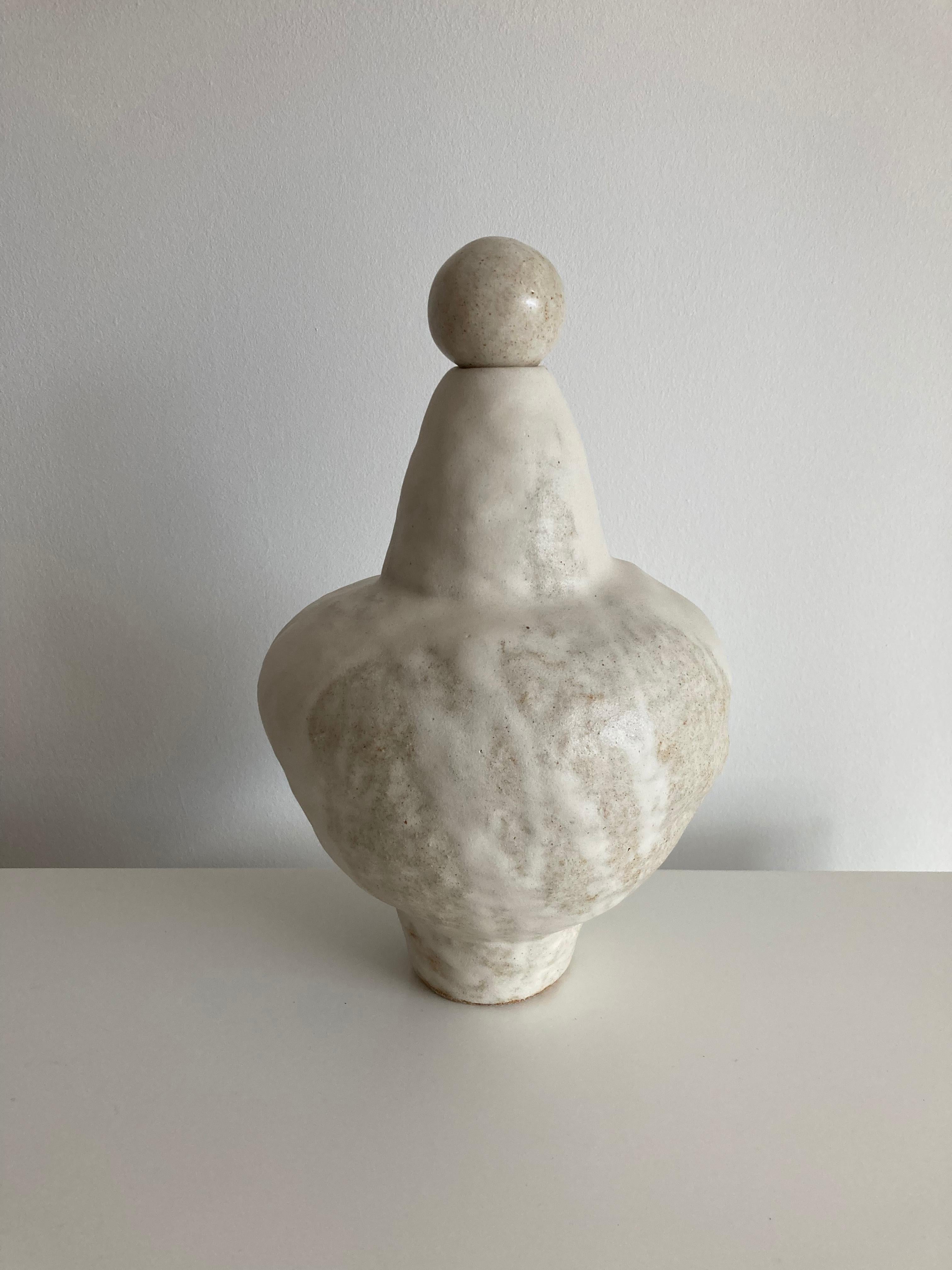 Modern No.24 Stoneware Sculpture, Tonfisk by Ciona Lee For Sale