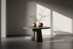 No35 Mesa Scarpa - Mesa de comedor redonda personalizable de Joel Escalona