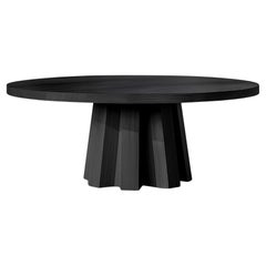 No36 Scarpa Wooden Dining Table – Sculptural Round Design by NONO