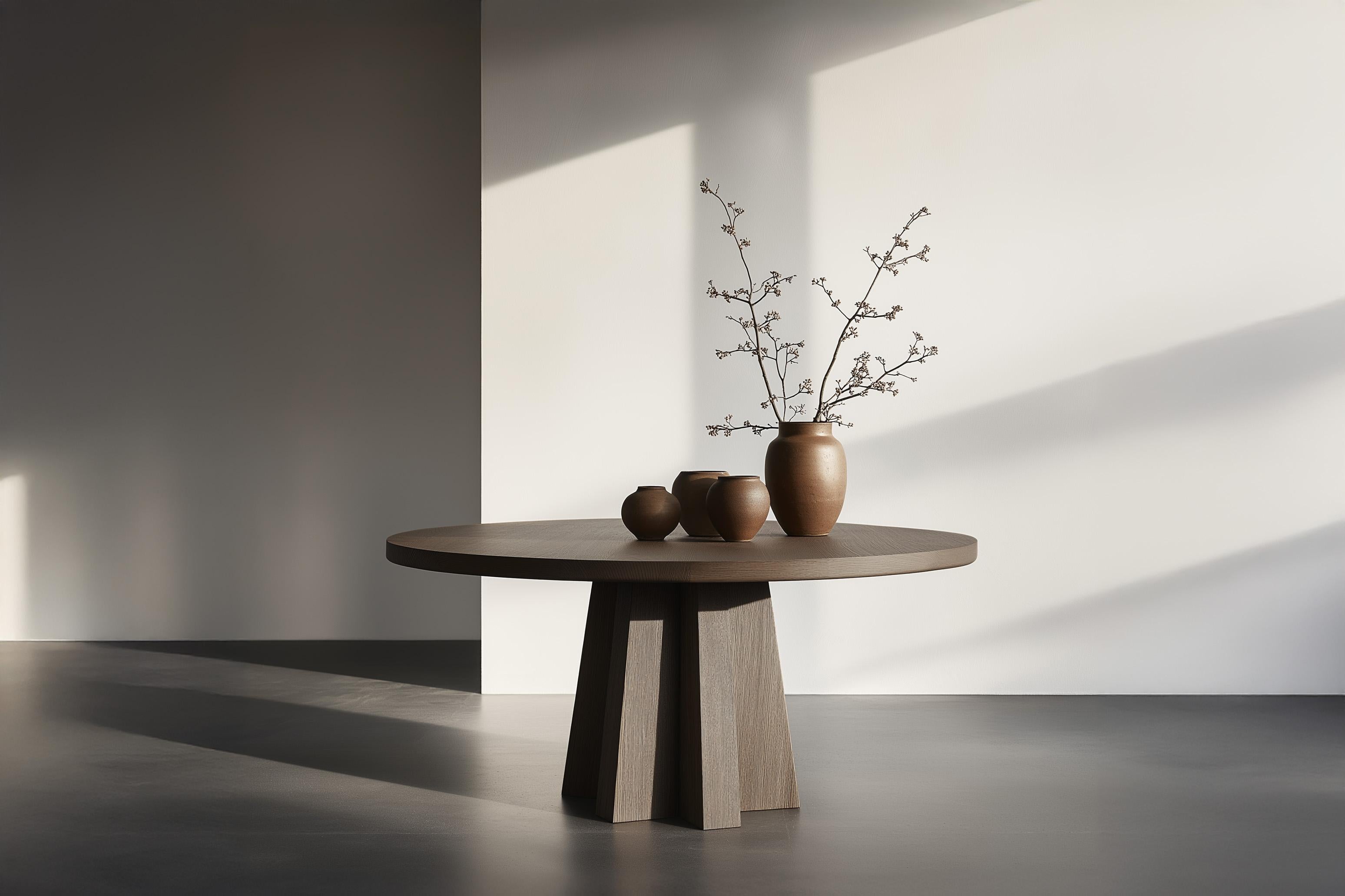 No39 Scarpa Round Dining Table - Cylindrical Sculptural Base by Joel Escalona


---

La Collection S/One est un hommage au légendaire architecte et designer italien Carlo Scarpa. Connu pour sa maîtrise des matériaux et son attention précise aux