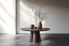 No42 Scarpa Table by NONO – Made-to-Order Round Top with Cylindrical Base