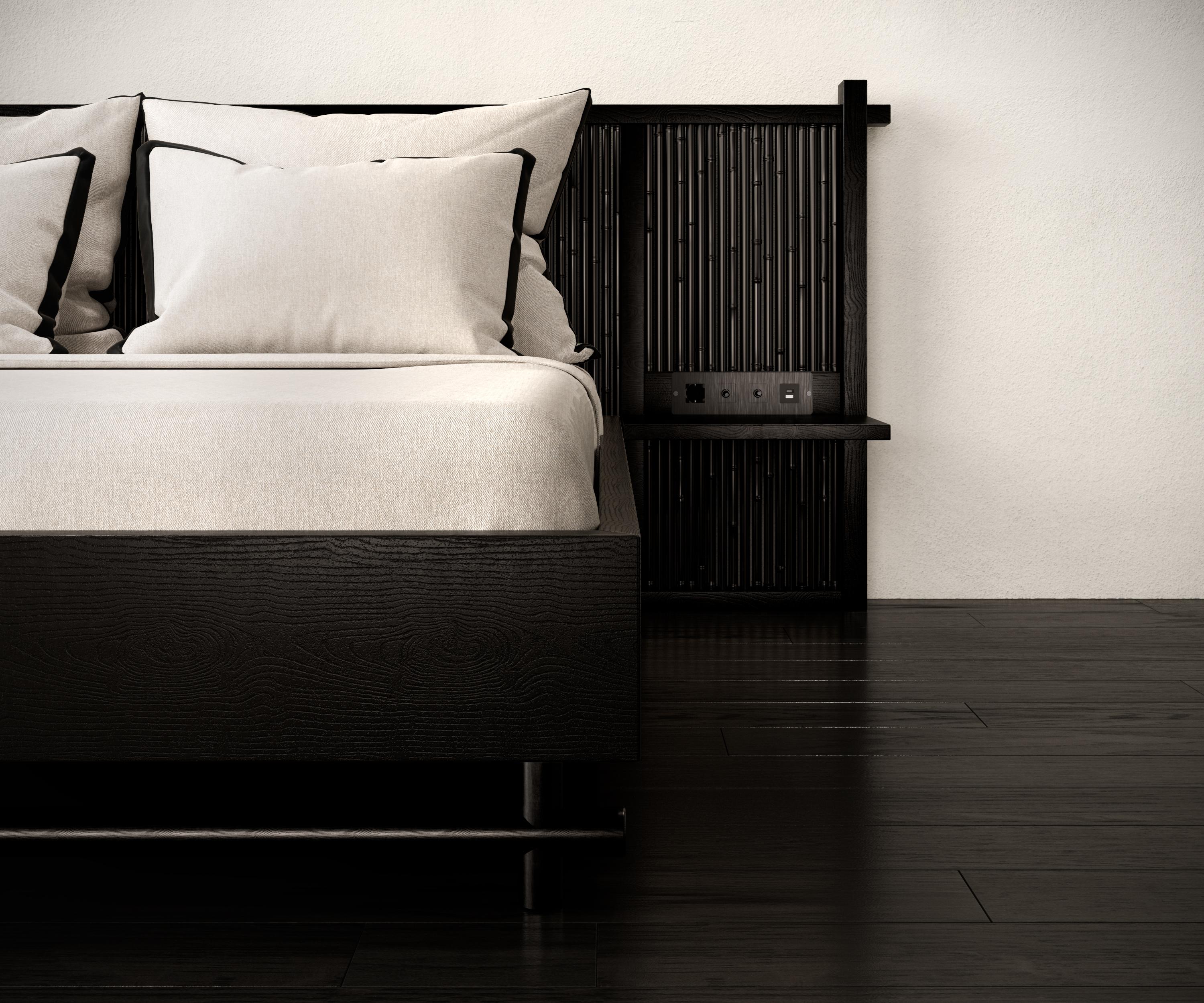 N.O5 Bamboe Bed In New Condition For Sale In Levent, TR
