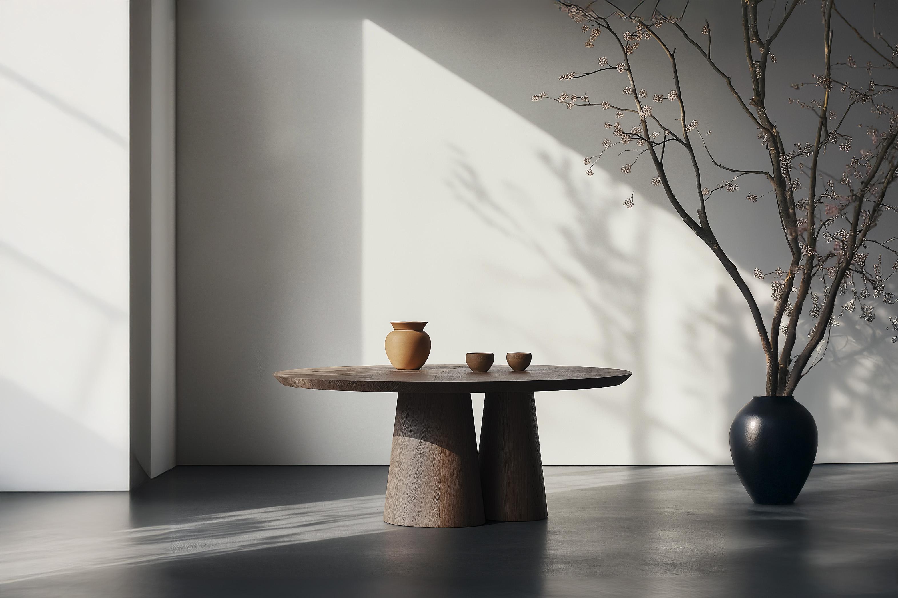 No51 Scarpa Dining Table – Custom Round Solid Wood Top by Joel Escalona

———

Introducing the Scarpa Collection, a homage to the legendary Italian architect and designer, Carlo Scarpa. Known for his mastery of materials and precise attention to