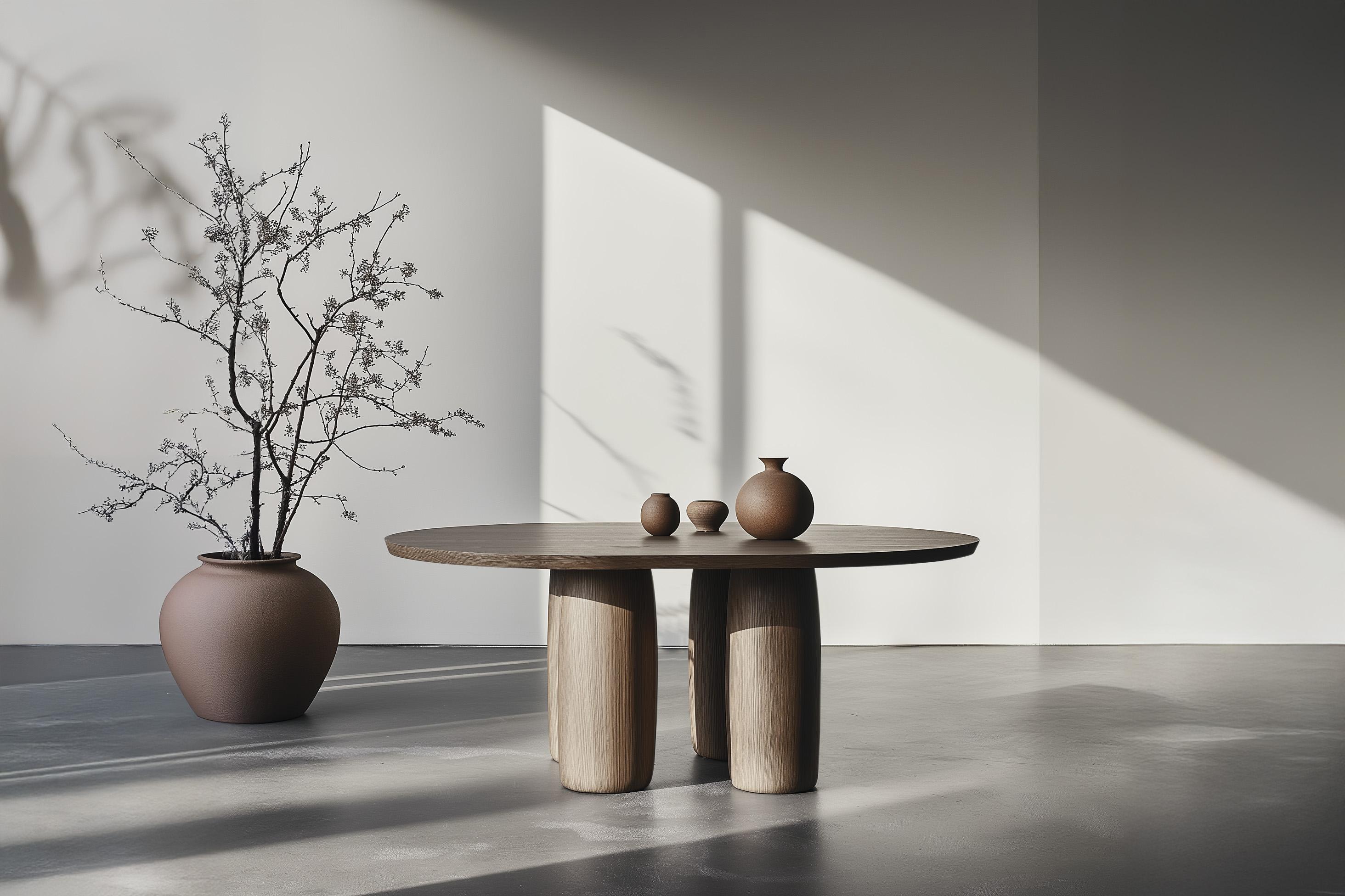 No53 Scarpa Dining Table – Made-to-Order Solid Wood Round Design by Joel Escalona

———

Introducing the Scarpa Collection, a homage to the legendary Italian architect and designer, Carlo Scarpa. Known for his mastery of materials and precise