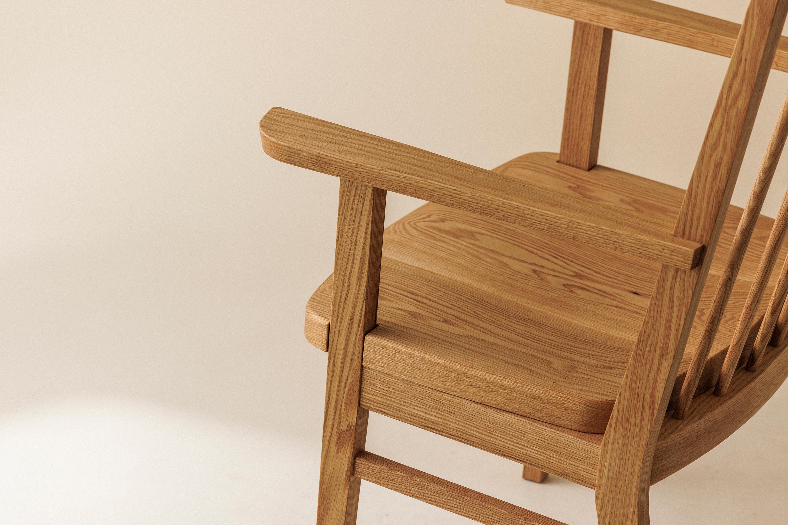 Bois NO.59 Chaise (accoudoir) en vente