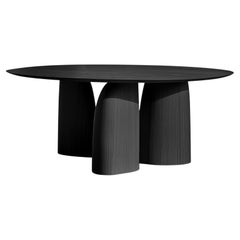 No59 Scarpa Round Dining Table – Custom Solid Wood by Joel Escalona