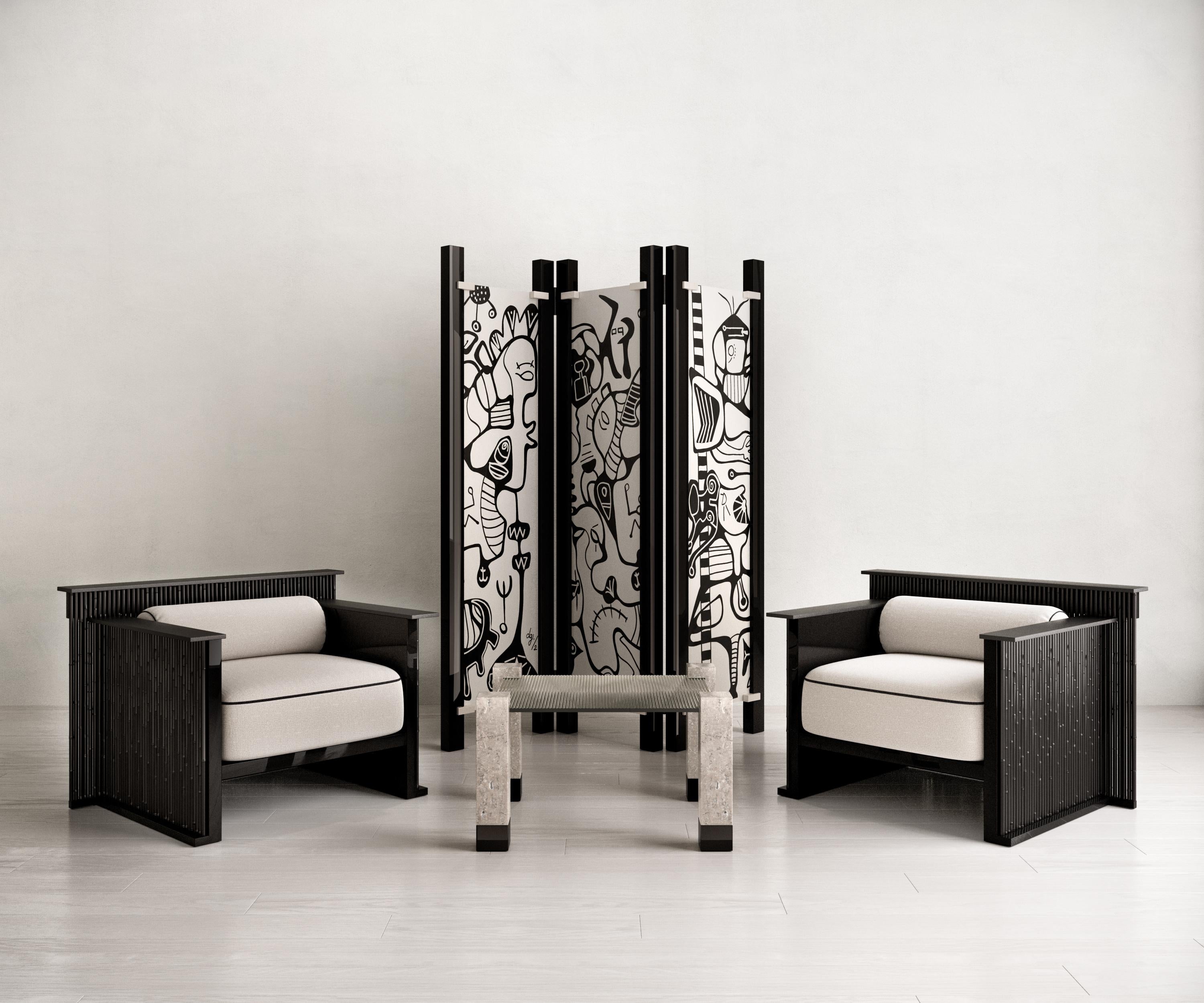 N.O6 Sillón Bamboe en Nuevo estado para la venta en Levent, TR