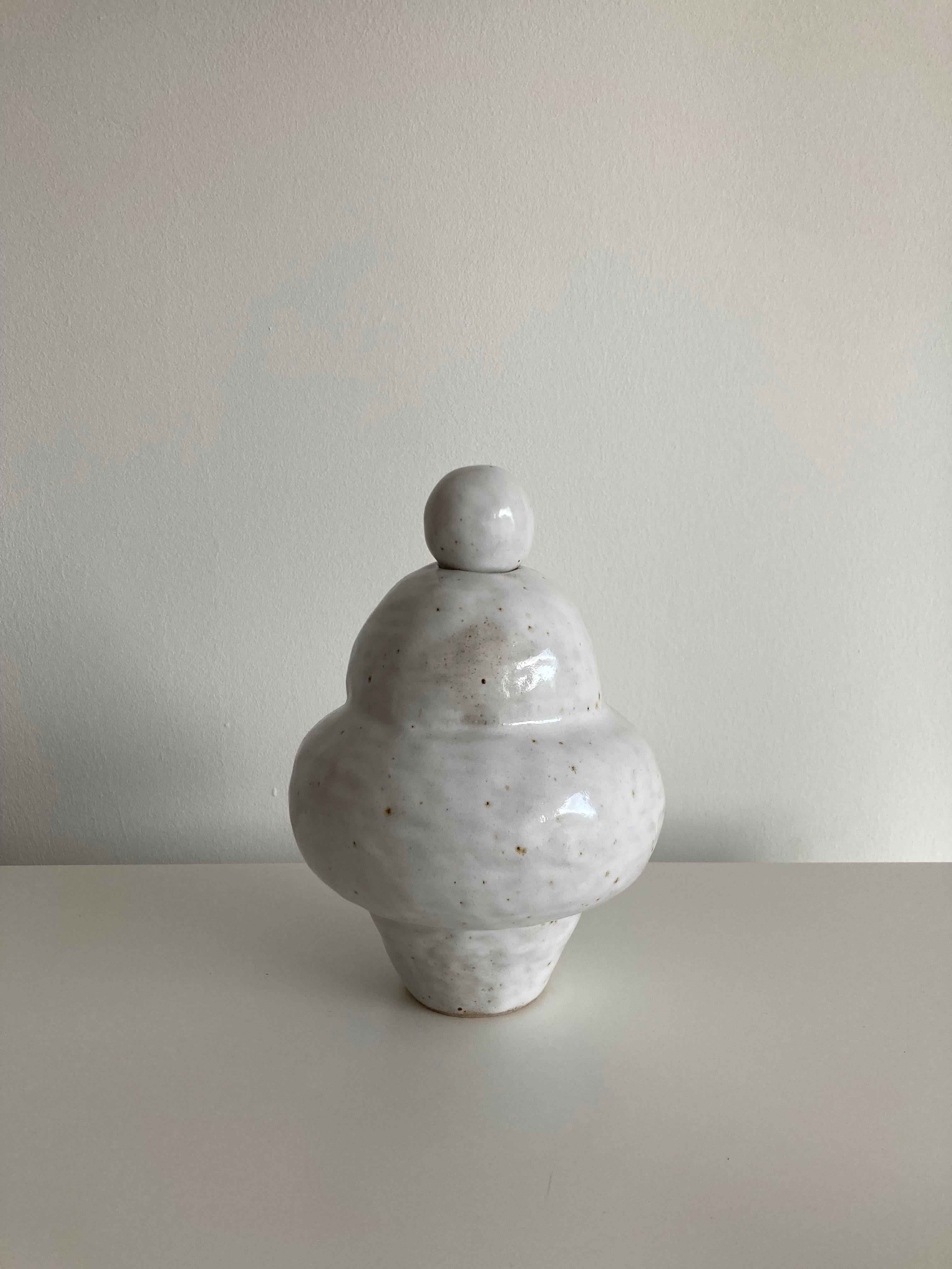 Modern No.83 Stoneware Sculpture, Tonfisk by Ciona Lee For Sale