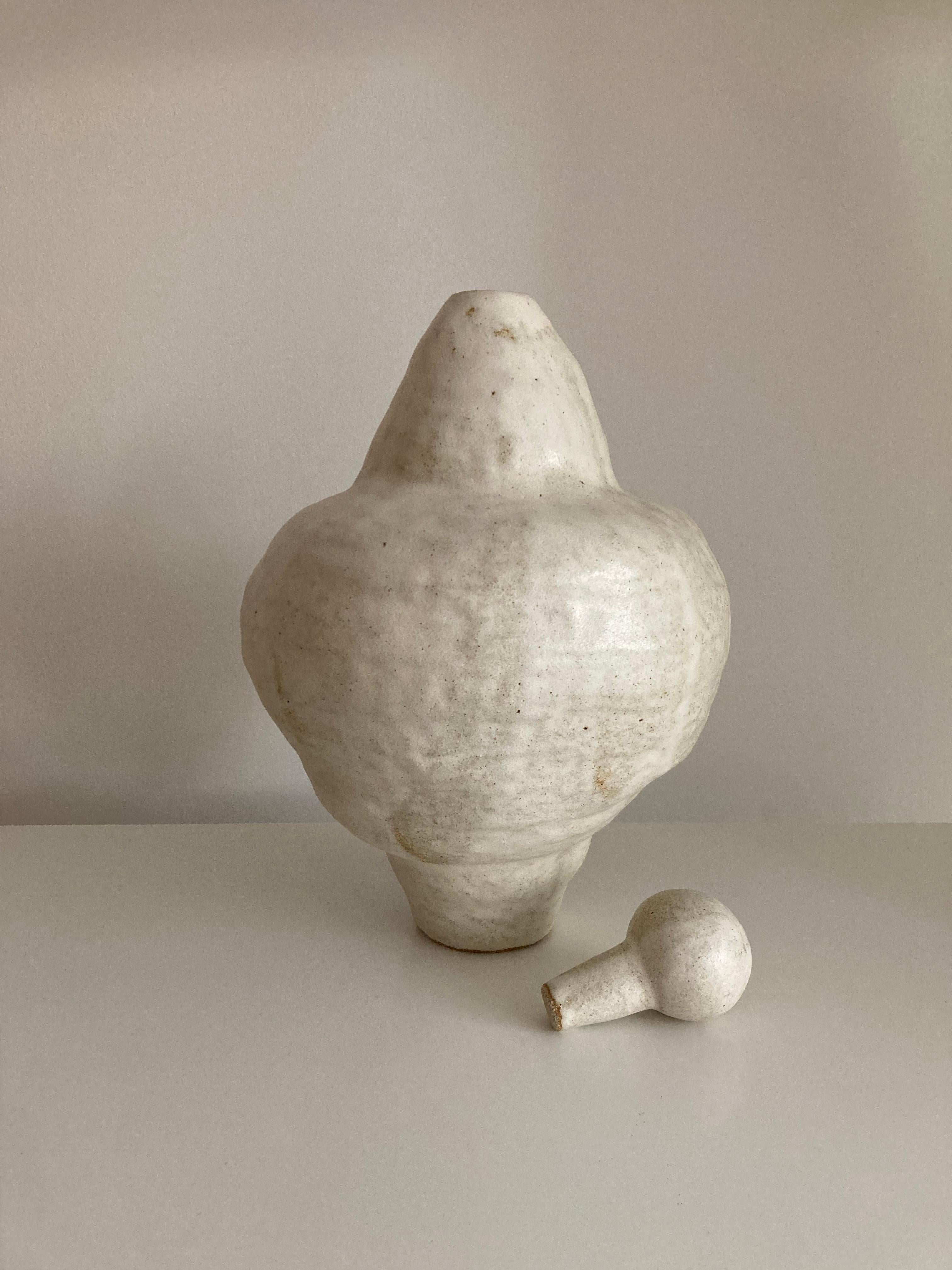 Contemporary No.96 Stoneware Sculpture, Tonfisk by Ciona Lee