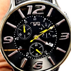 N.O.A 16.75 Herren-Chronographen-Armbanduhr, Ref. 1675-G-001, Schweizer Herstellung, 45mm