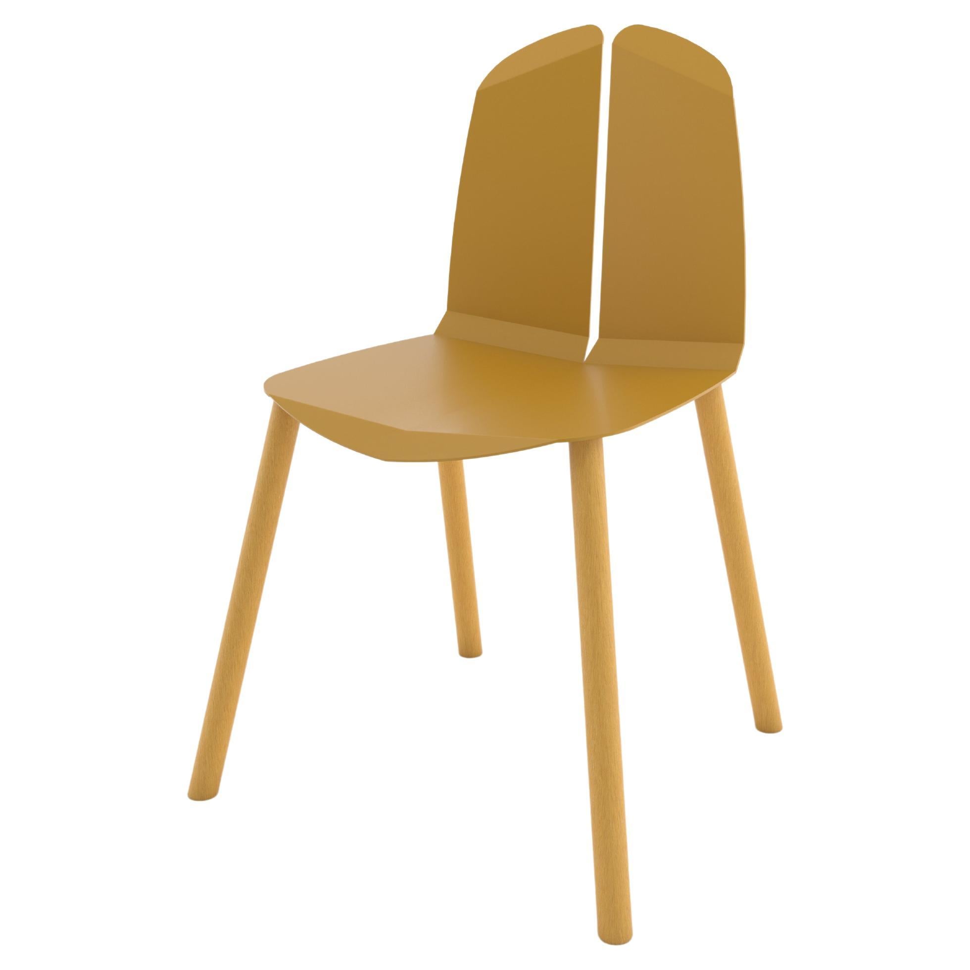 Noa Chair Mustard Yellow For Sale