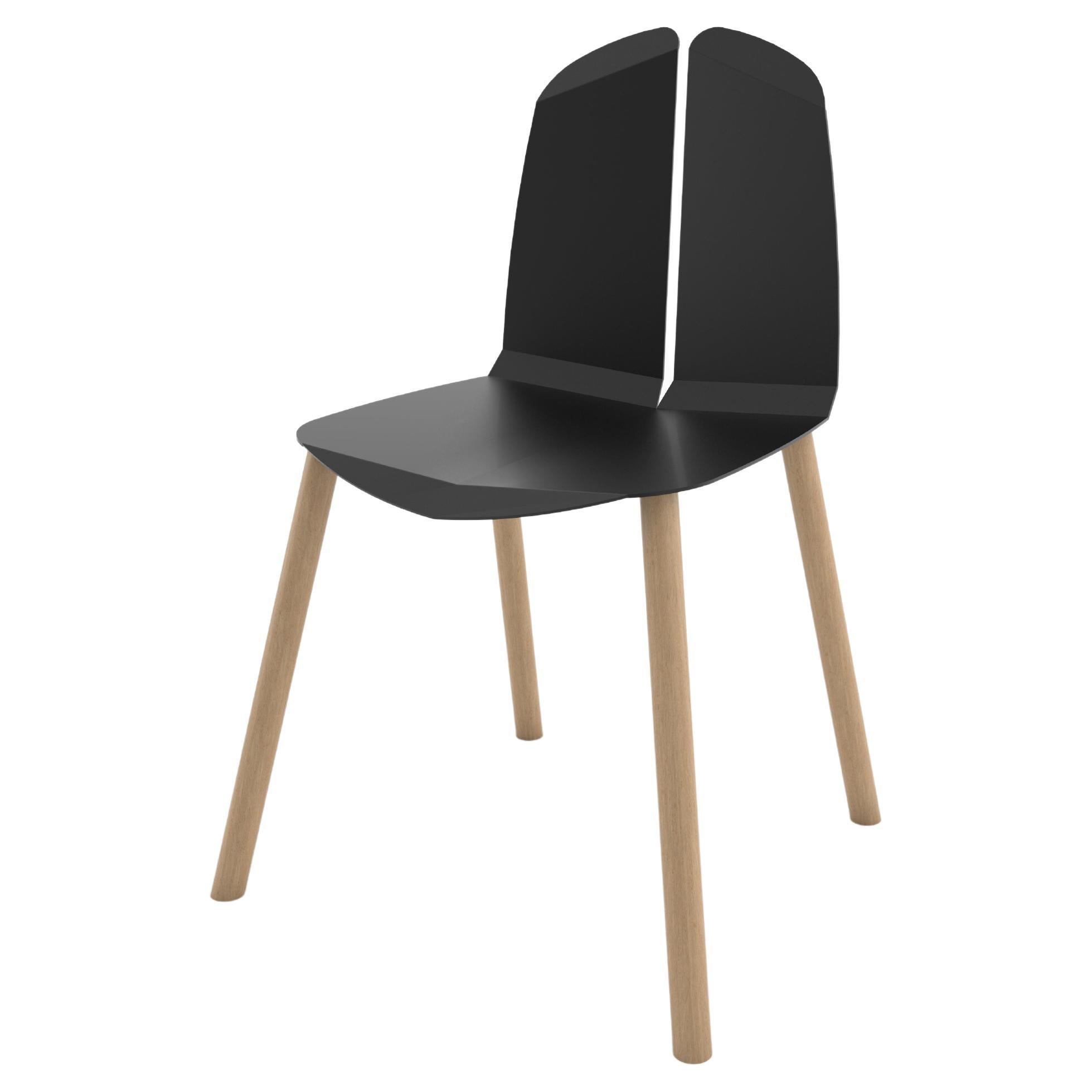 Noa Chair Oak Black For Sale