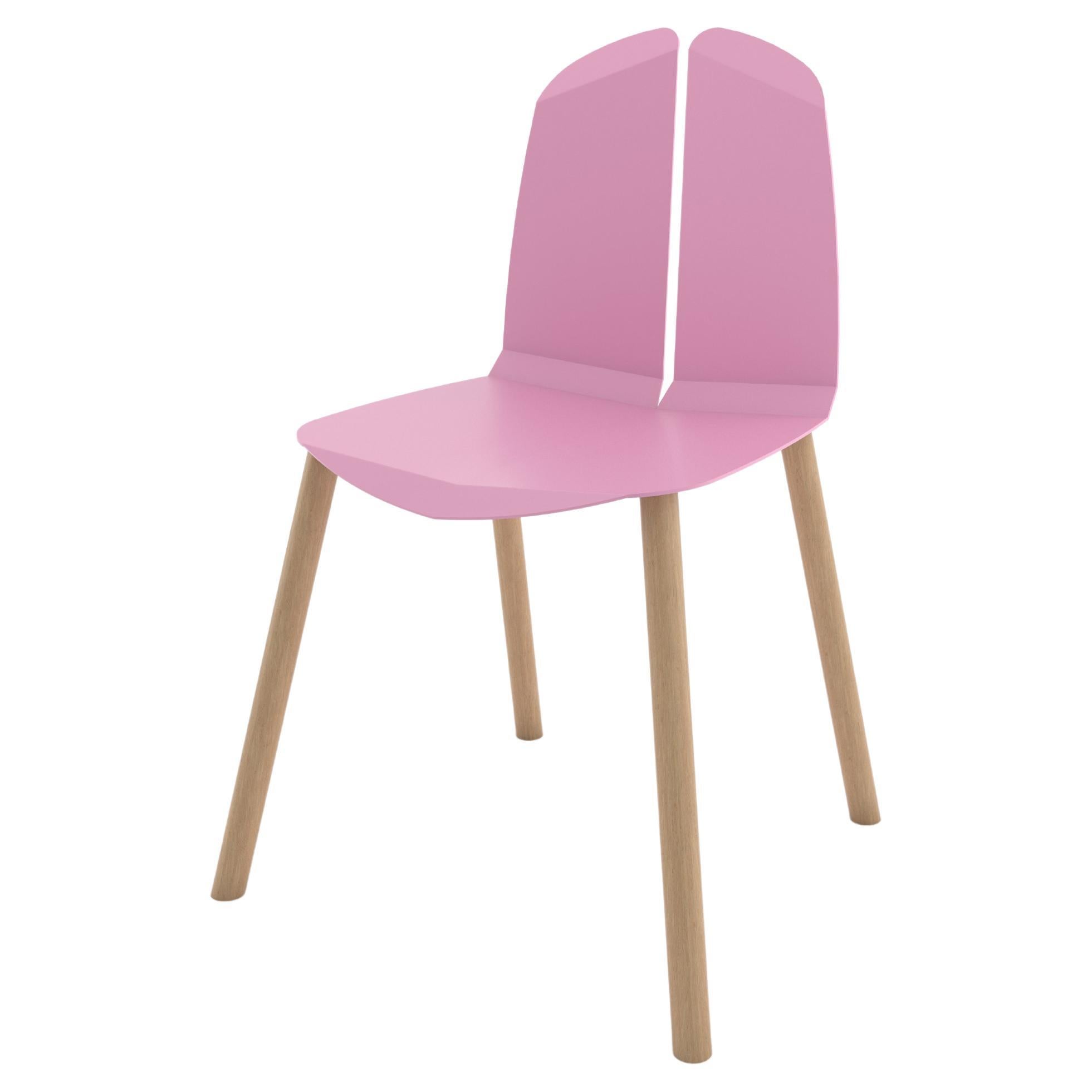 Noa Chair Oak Pink For Sale