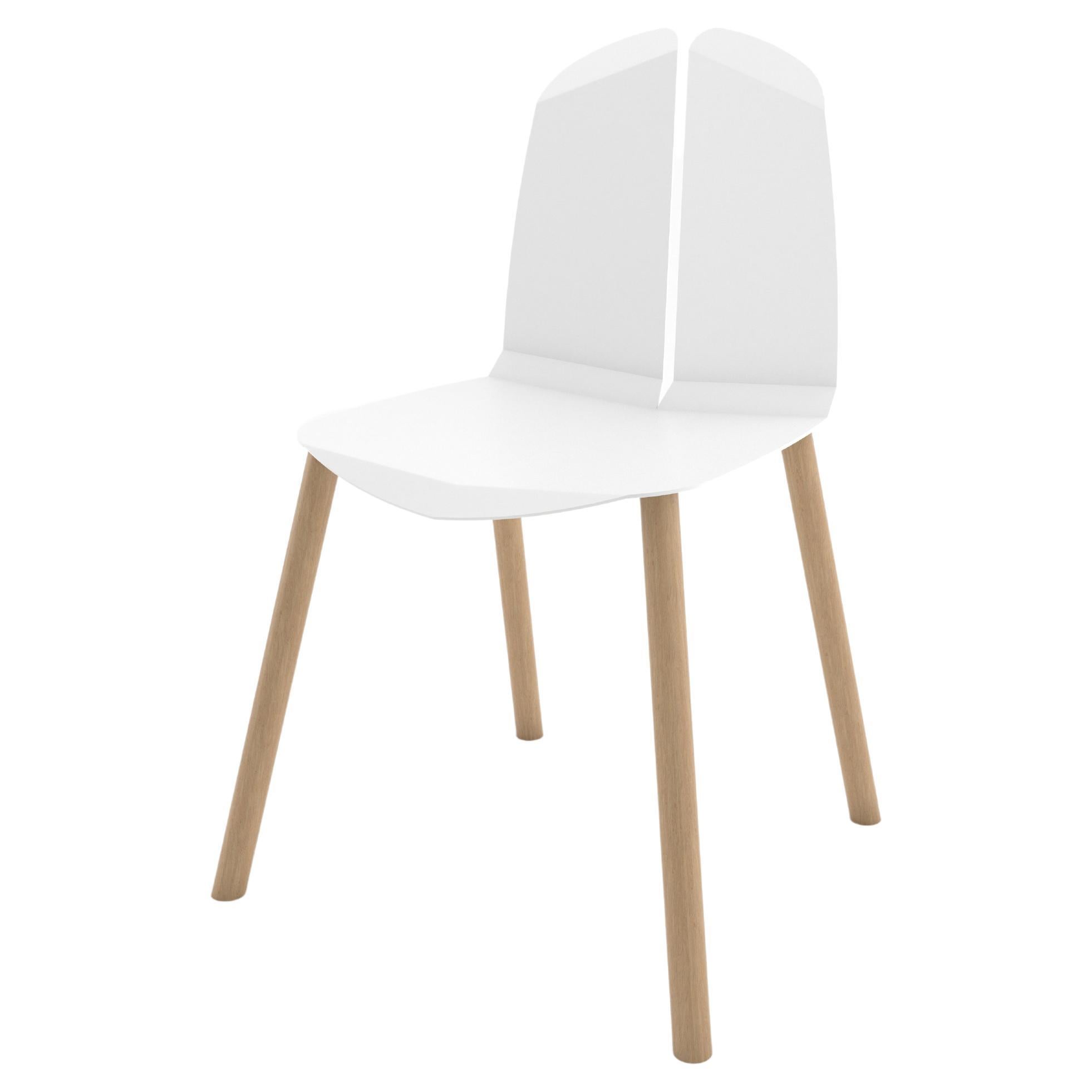 Noa Chair Oak White For Sale