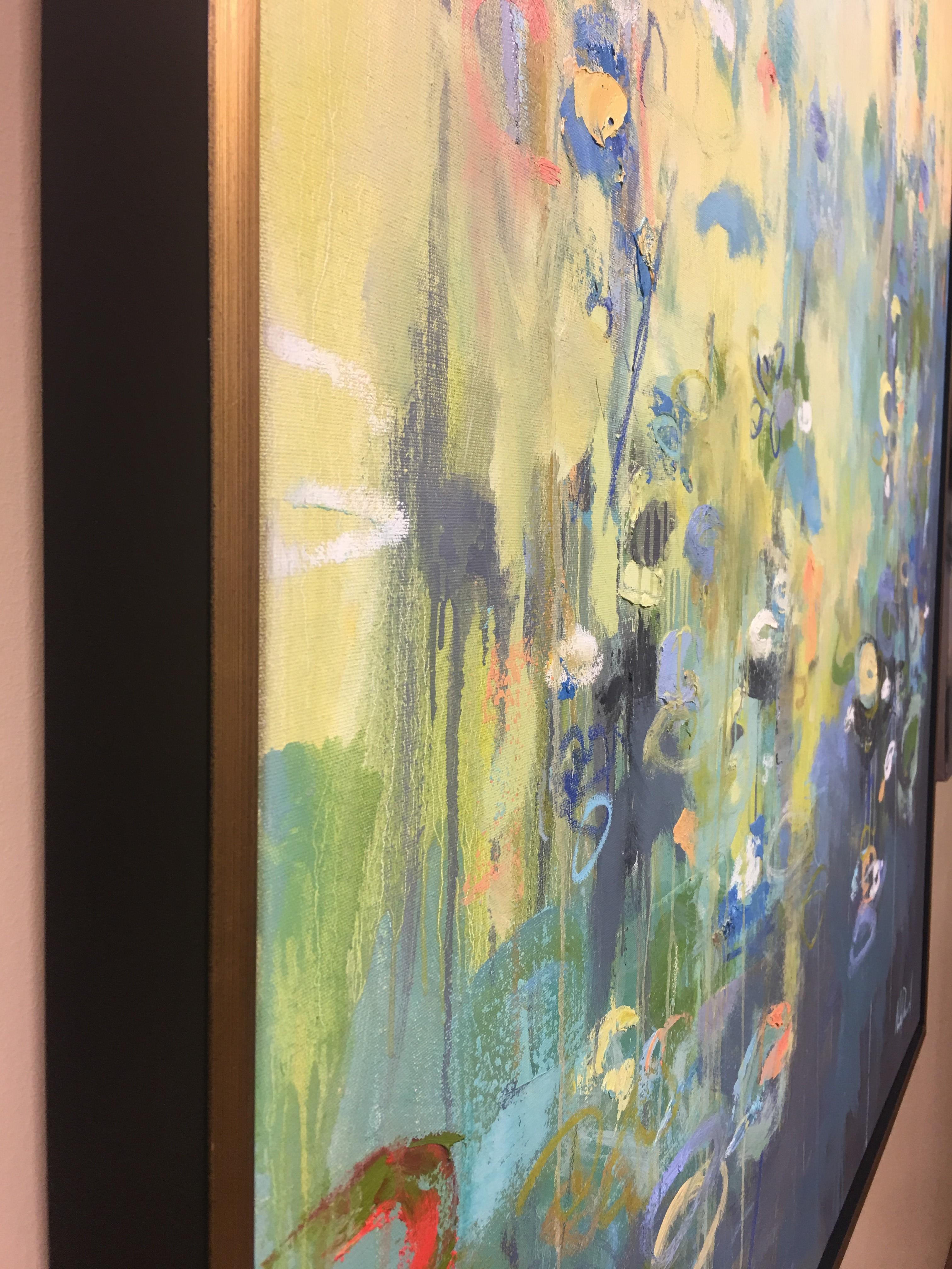 Noah Desmond - &ldquo;Beautiful Presence&rdquo; Abstracted Landscape by American