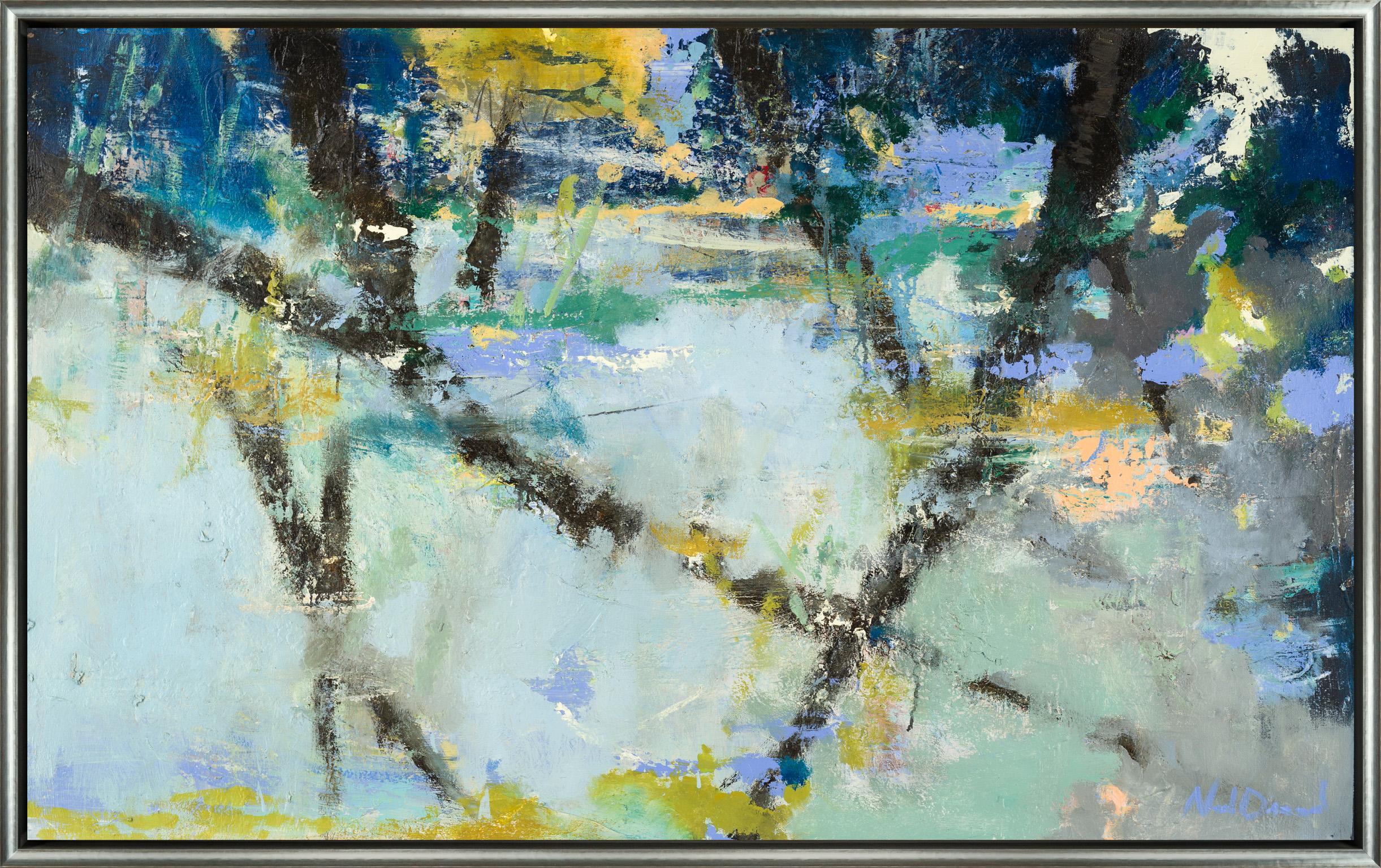 Noah Desmond Landscape Painting - Crisscrossing
