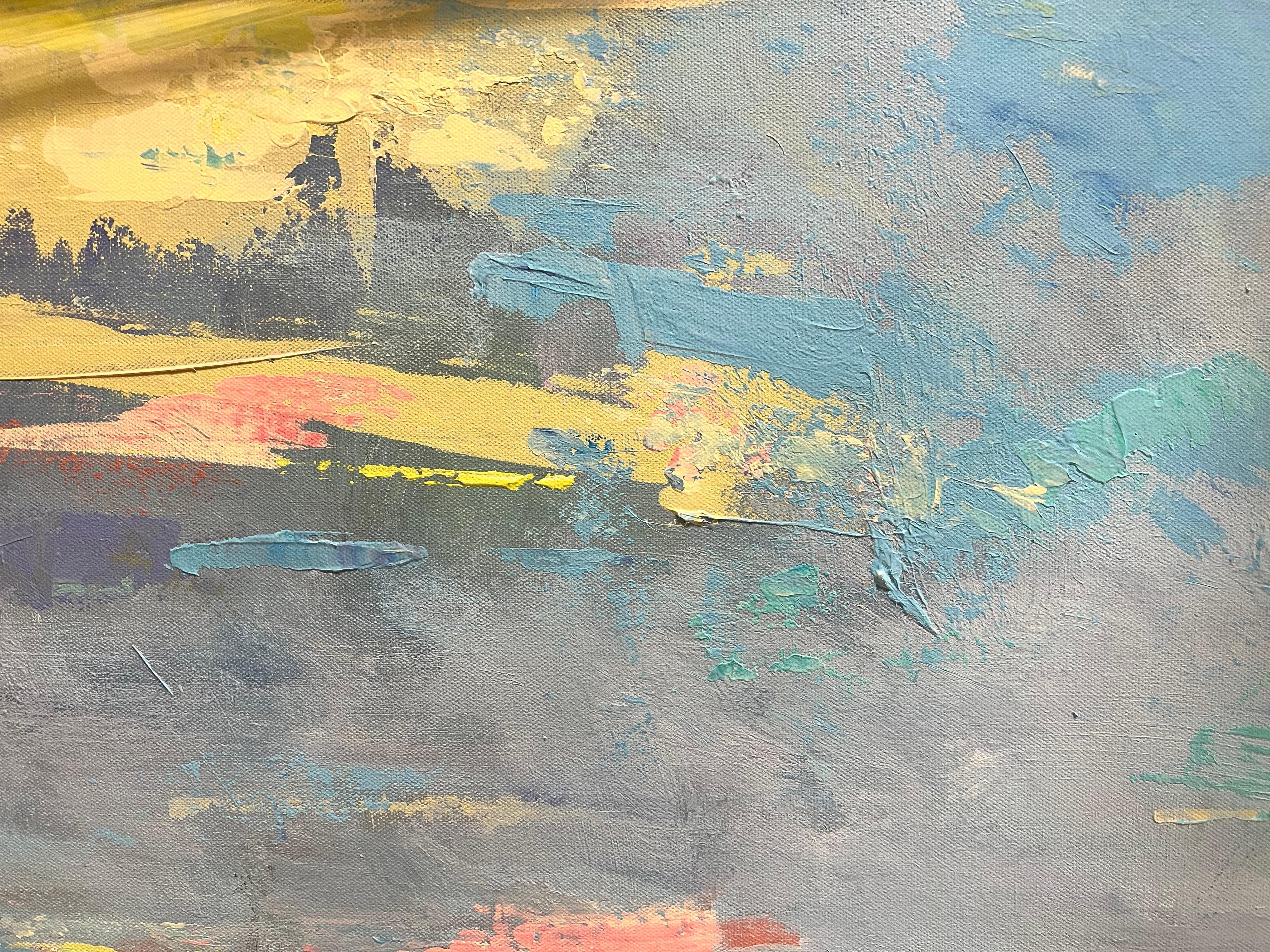 Ispirato dalla natura, Noah ha uno stile impressionista che rasenta l'astrazione.  An He crea paesaggi e fiori con colori audaci e un senso di movimento che ti attirano profondamente nell'opera. Le sue energiche composizioni sono rese con colori