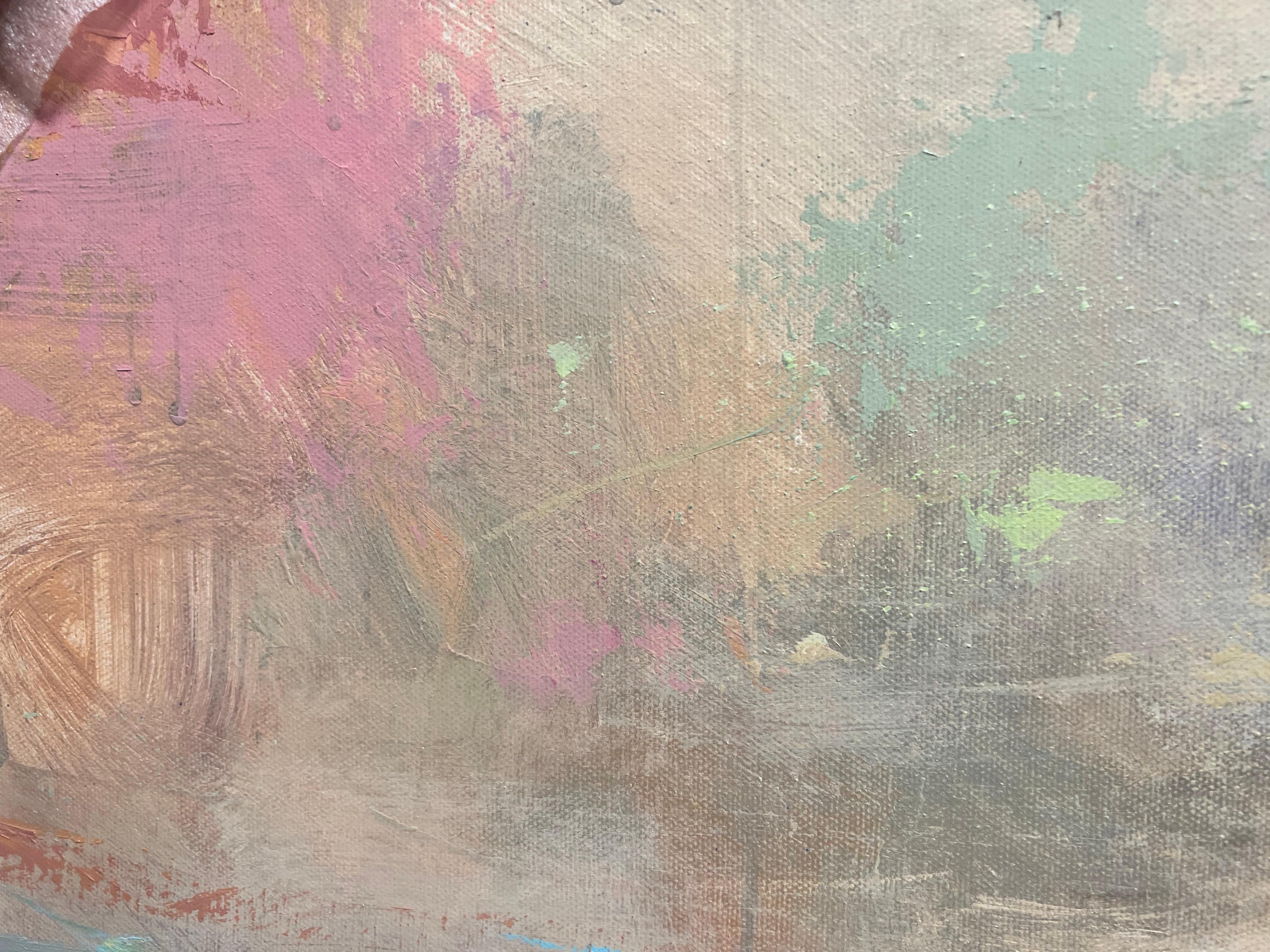 Blues dell'oceano profondo - Painting di Noah Desmond